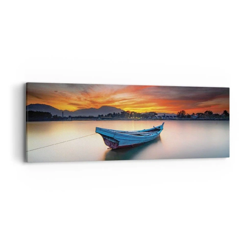 Obraz na plátně - Blíží se dobrá noc - 90x30 cm