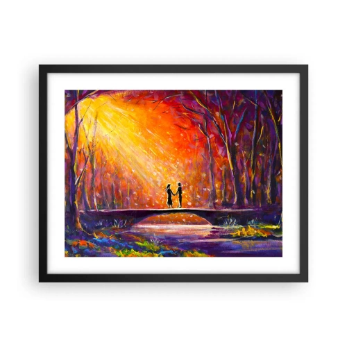 Plakát v černém rámu - Nebe je taky miluje - 50x40 cm