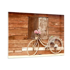 Obraz na skle - Hned se vrátím - 100x70 cm