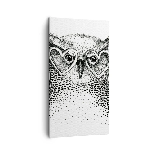 Obraz na plátně - Moudře a s láskou - 45x80 cm