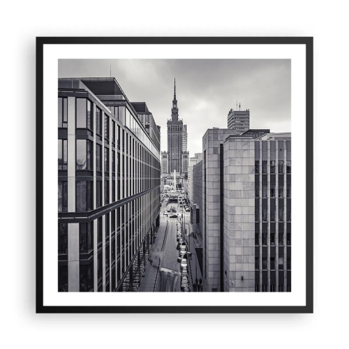 Plakát v černém rámu - Varšavské údolí - 60x60 cm