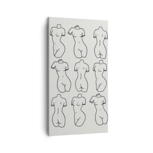 Obraz na plátně - Pouze Venuše - 45x80 cm