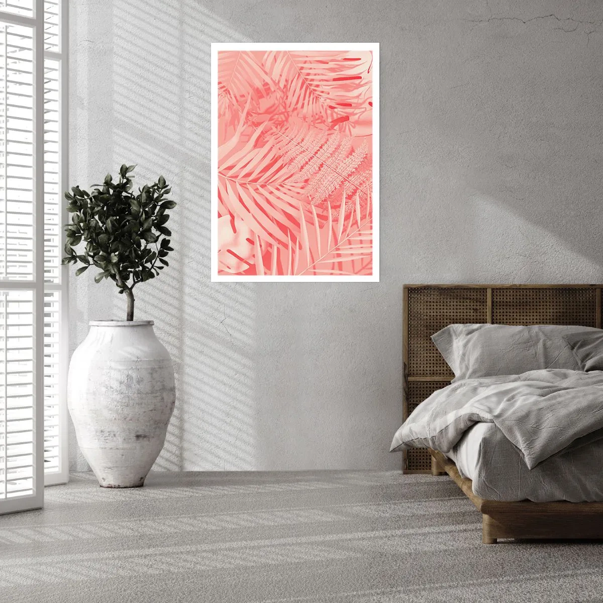 Plakát - Růžový koncept - 61x91 cm