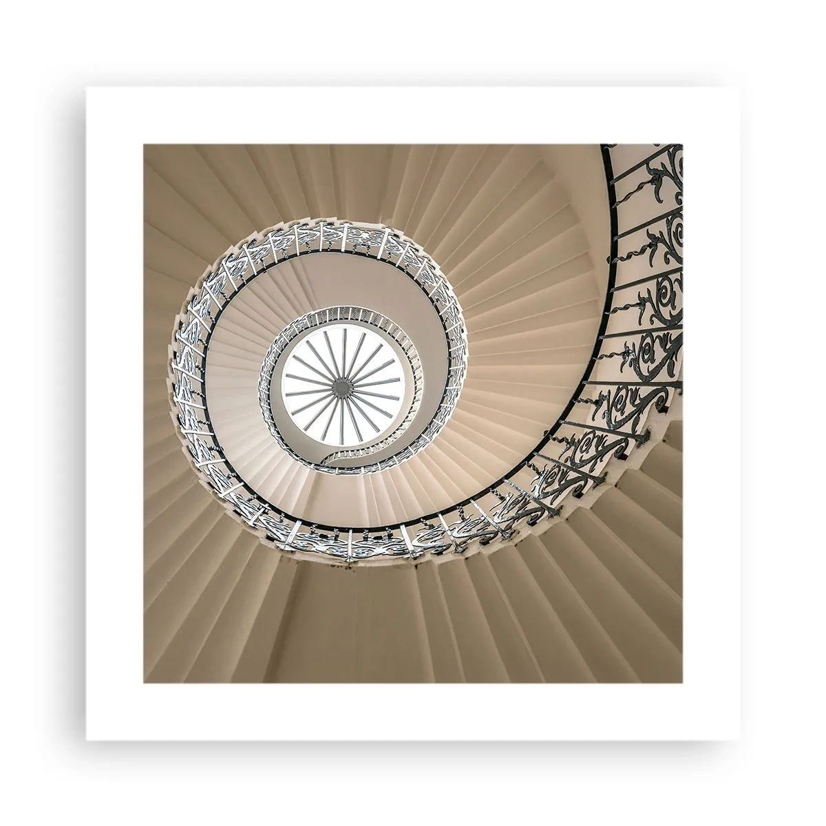 Plakát - Uvnitř mušle - 40x40 cm