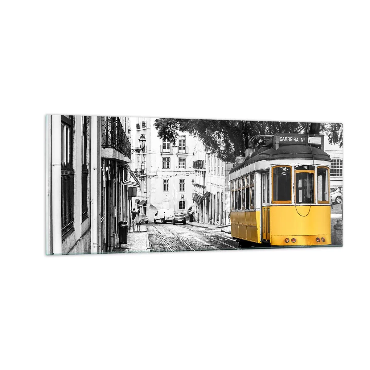 Obraz na skle - Fado v pozadí - 100x40 cm