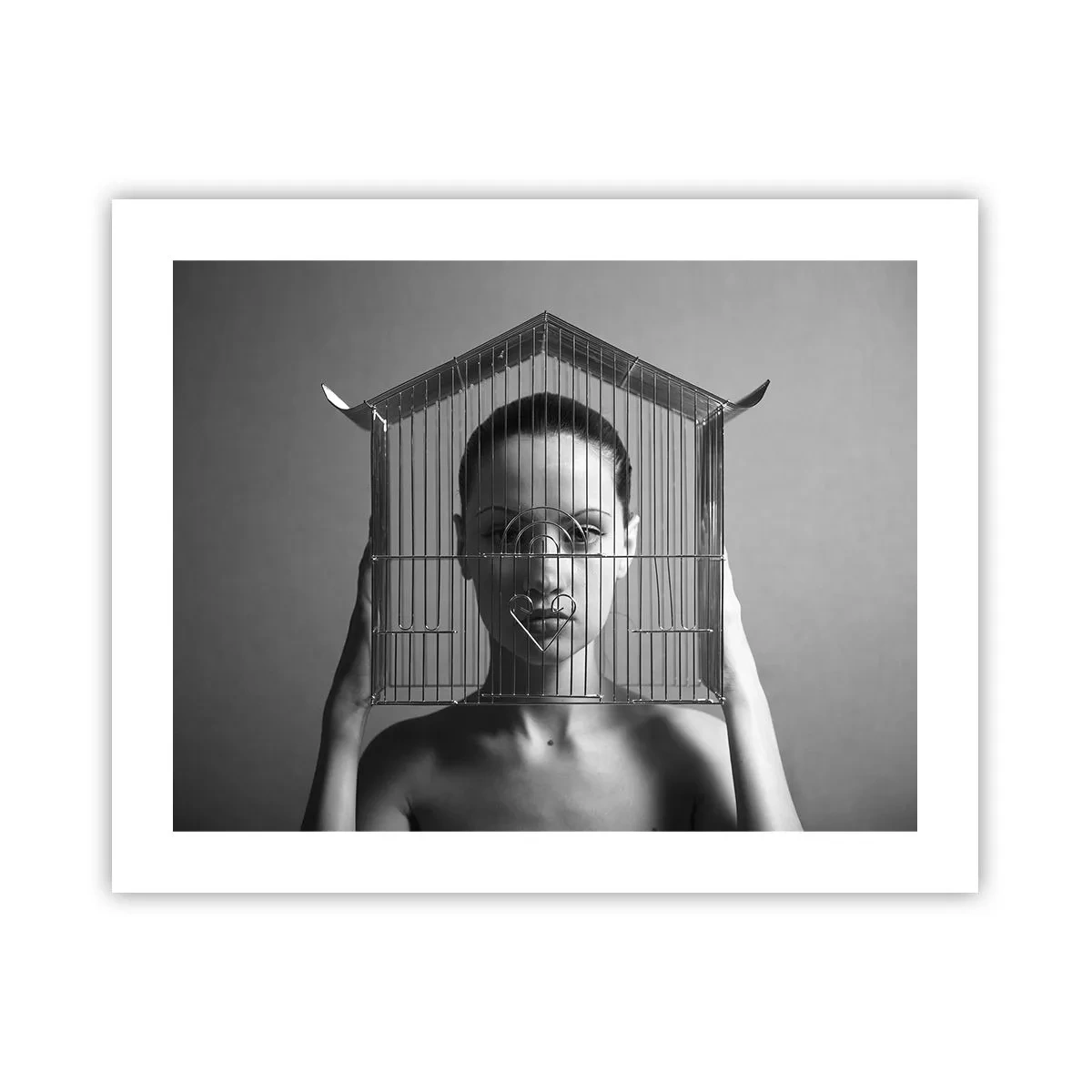 Plakát - Tak trochu surrealistický portrét - 50x40 cm