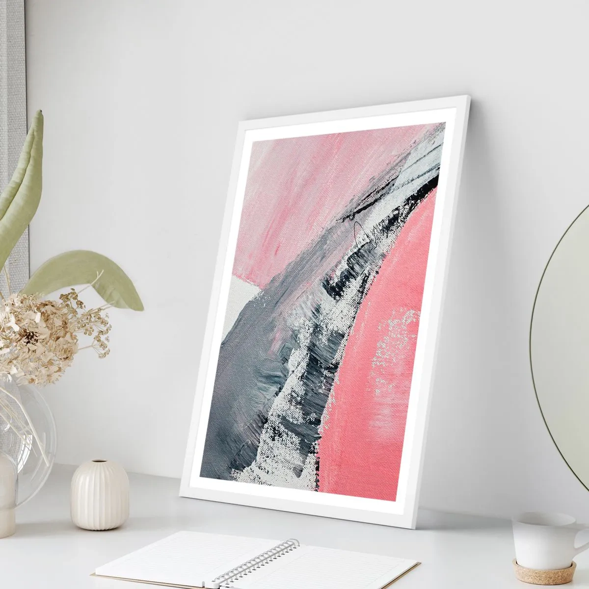 Plakát v bílém rámu - Sladěná kompozice - 30x40 cm