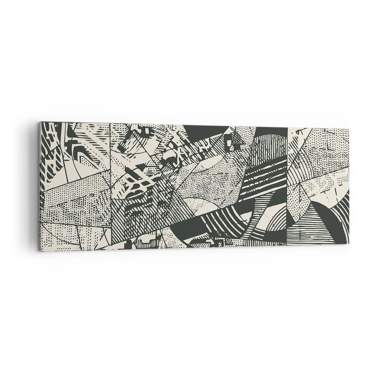 Obraz na plátně - Dynamika současnosti - 140x50 cm