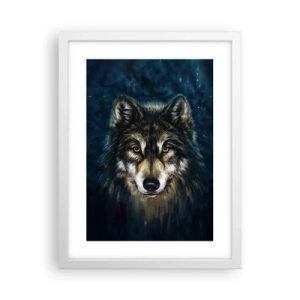 Plakát v bílém rámu - Alfa? A omega - 30x40 cm