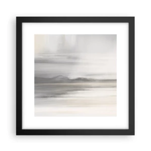 Plakát v černém rámu - Zamyšlená dálka - 30x30 cm
