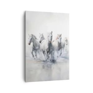 Obraz na plátně - Bílá magie - 70x100 cm