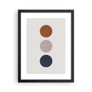 Plakát v černém rámu - Symbol dokonalosti - 30x40 cm