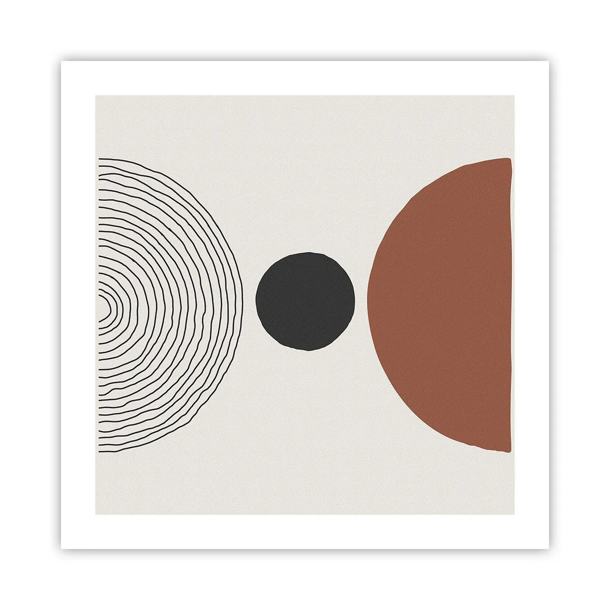 Plakát - V centru pozornosti - 50x50 cm