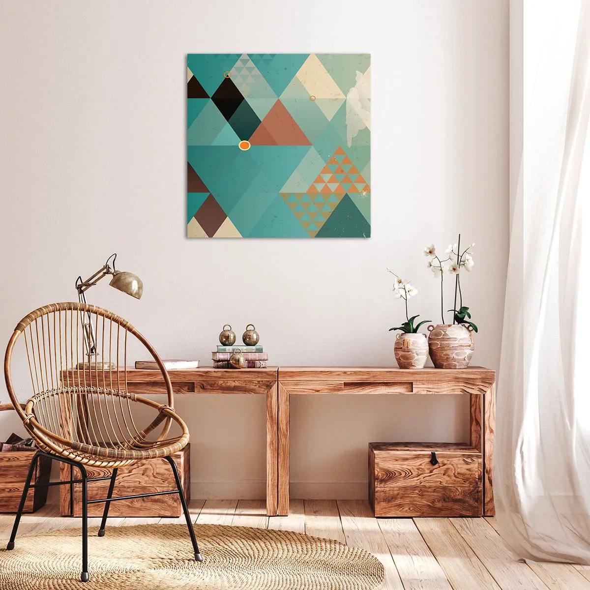 Obraz na plátně - Jednota mnohosti, mnohost jednoty - 40x40 cm