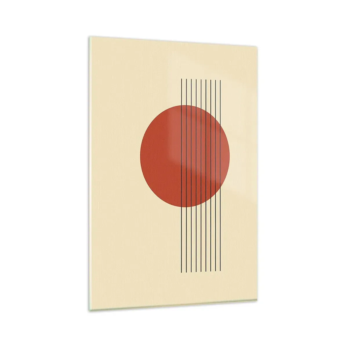 Obraz na skle - Pořád dokola - 80x120 cm