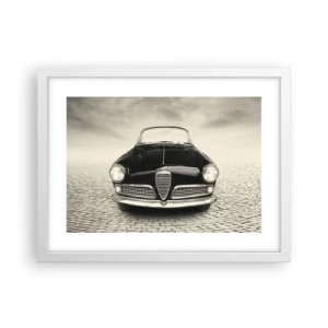 Plakát v bílém rámu - Jak mě nemilovat? - 40x30 cm