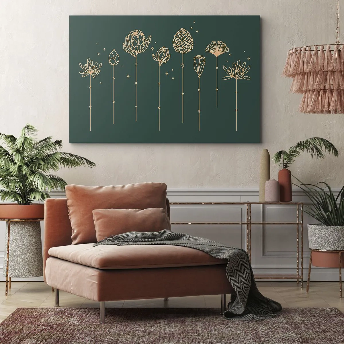 Obraz na plátně - Bylinky - 120x80 cm