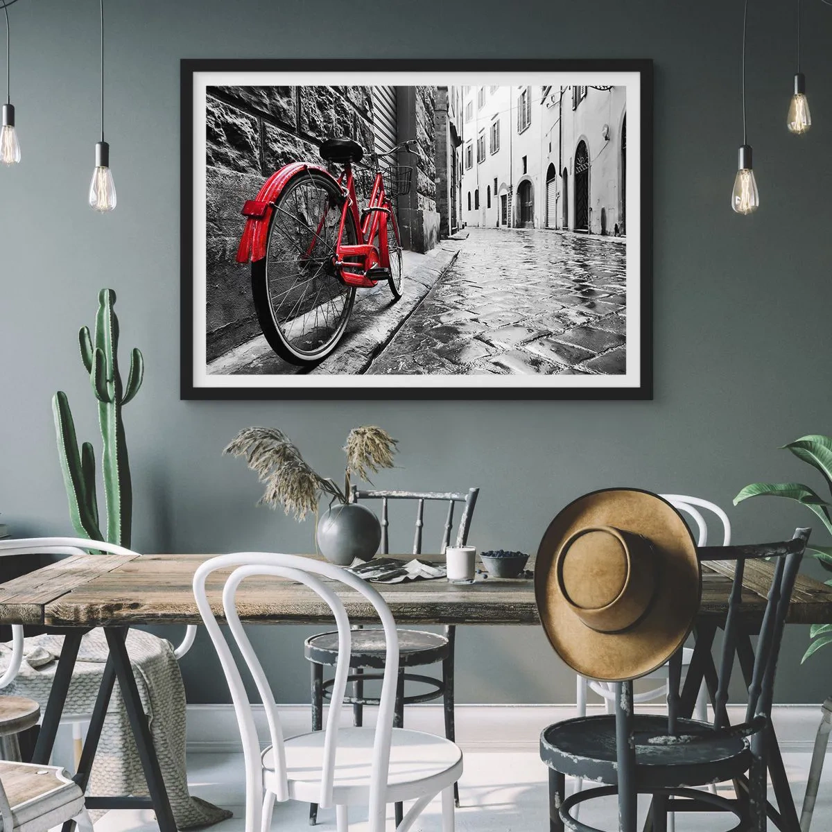 Plakát v černém rámu - Skutečná krása nestárne - 91x61 cm