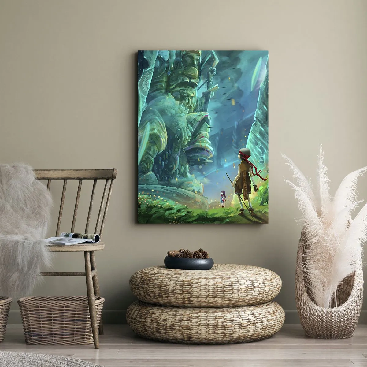 Obraz na plátně - Z velké Knihy pohádek - 50x70 cm