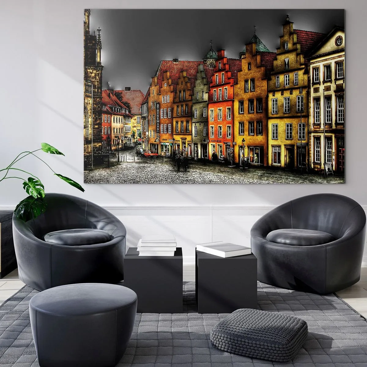 Obraz na skle - Chybí jenom kouzelná drožka - 120x80 cm