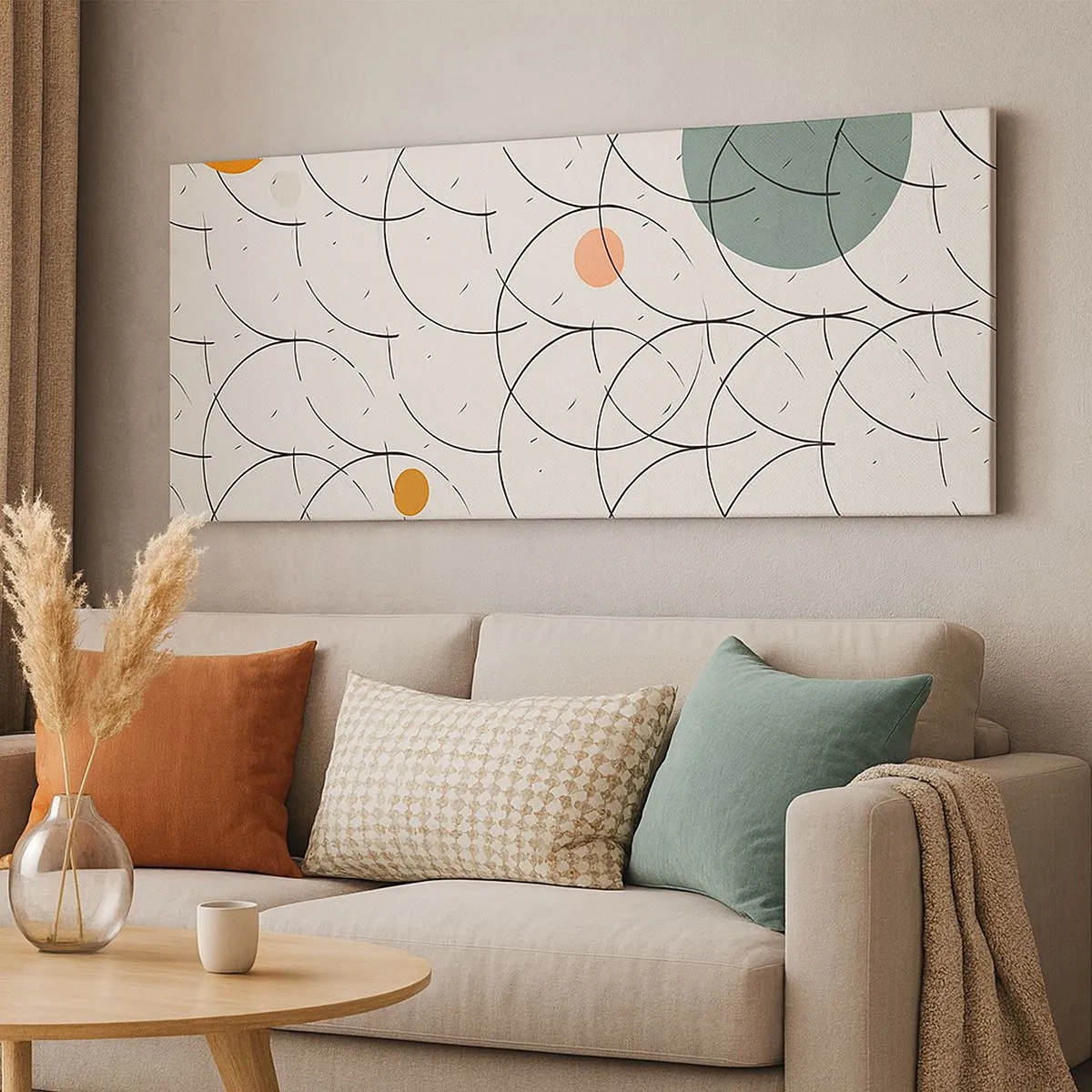 Obraz na plátně - V duchu pop-artu - 100x40 cm