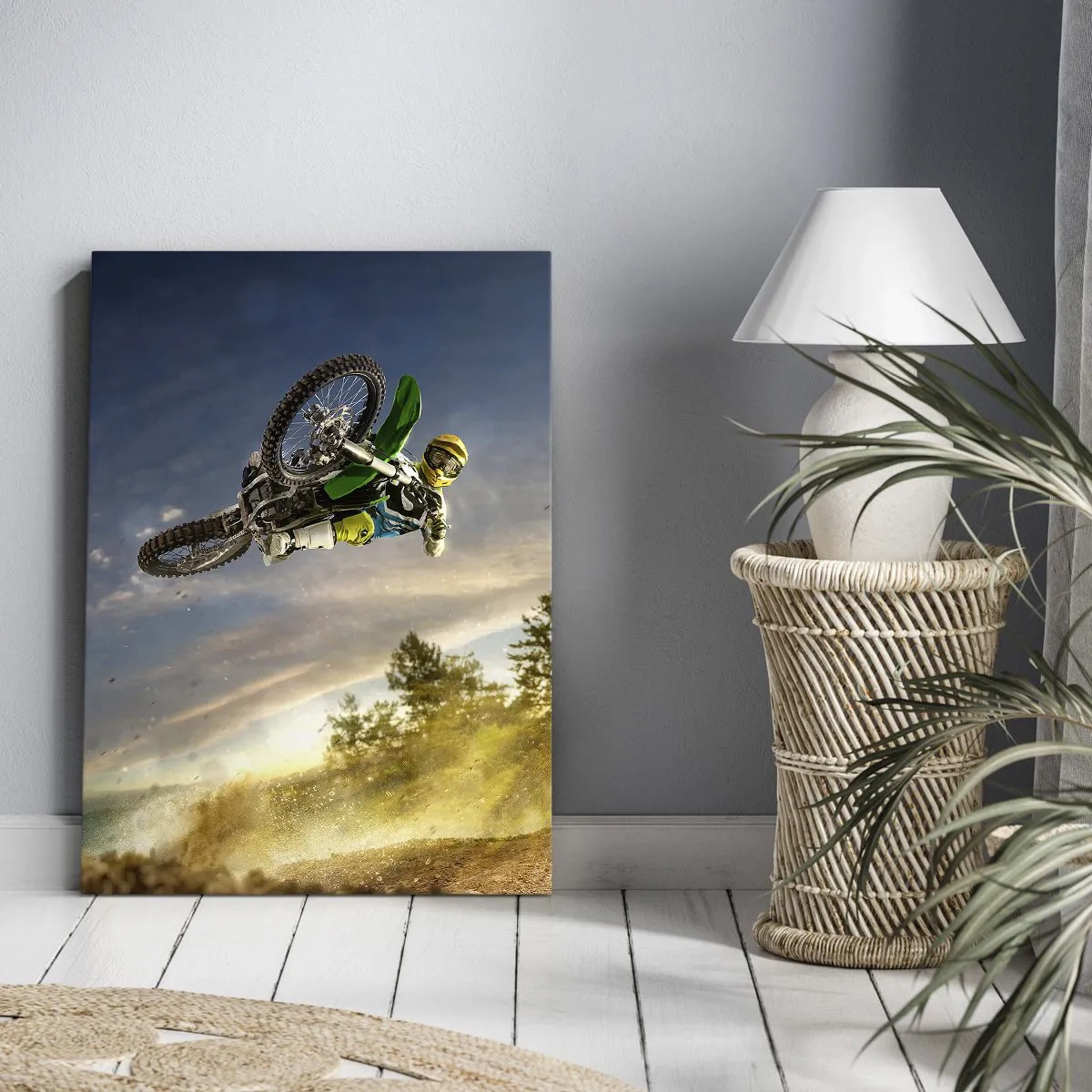 Obraz na plátně - Zapni emoce! - 55x100 cm