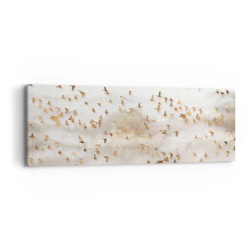 Obraz na plátně - Je čas… - 90x30 cm