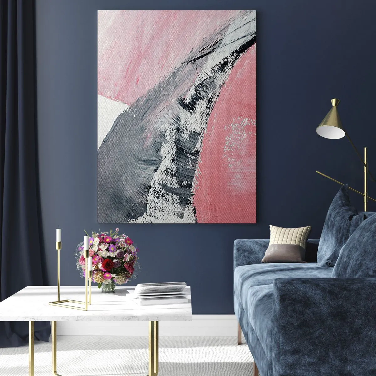 Obraz na skle - Sladěná kompozice - 70x100 cm