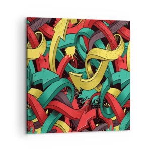 Obraz na plátně - Kudy do cíle? - 60x60 cm