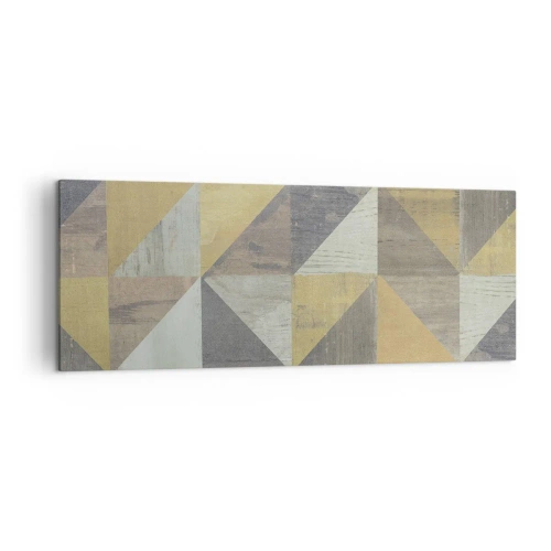 Obraz na plátně - V úhlu trojúhelníku - 140x50 cm