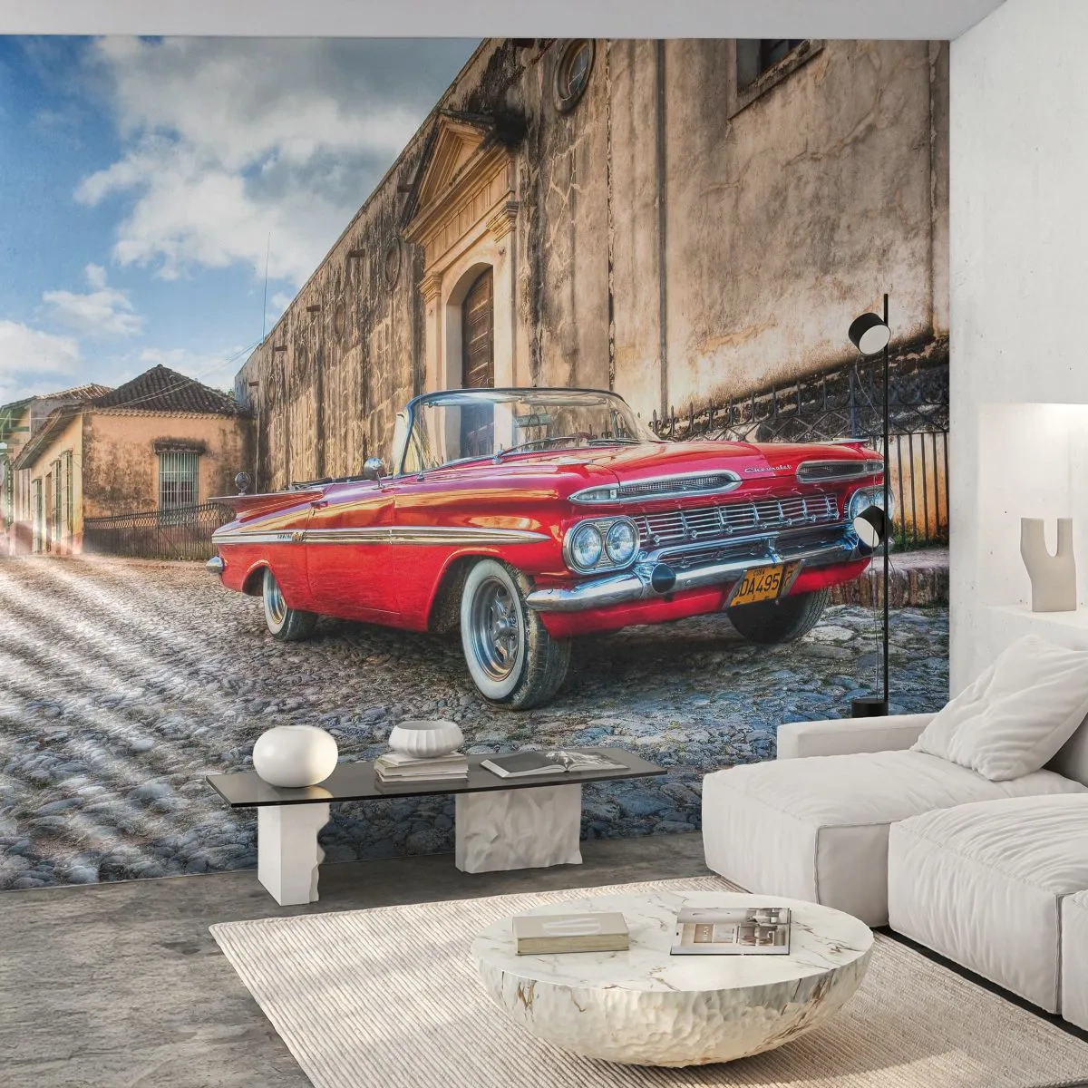 Fototapeta Standard Eco - Kubánské vzrušení - Automobilový průmysl, Auto, Kuba - 250x175 cm