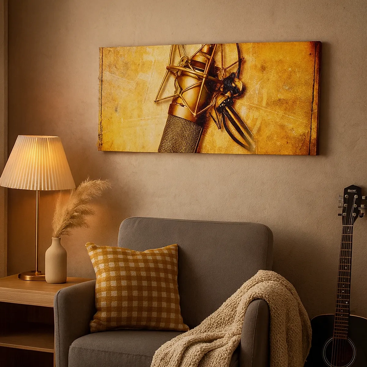 Obraz na plátně - Zlaté roky rádia - 30x30 cm