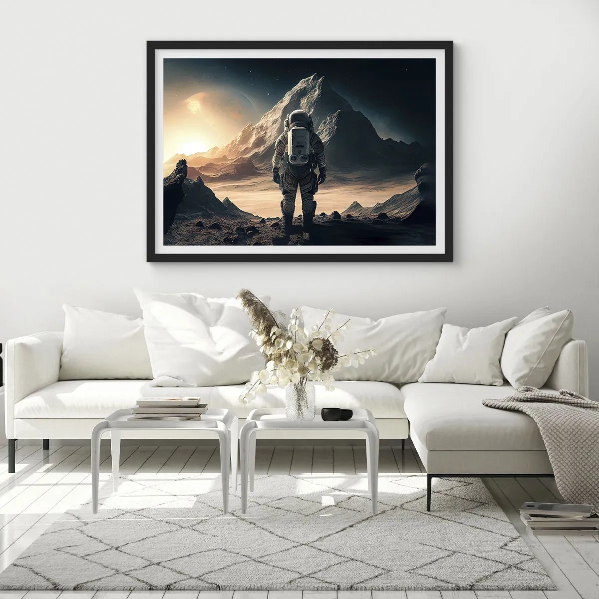 Plakát v černém rámu - Nová výzva - 70x50 cm