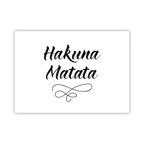 Plakát - Nejlepší rada - 70x50 cm