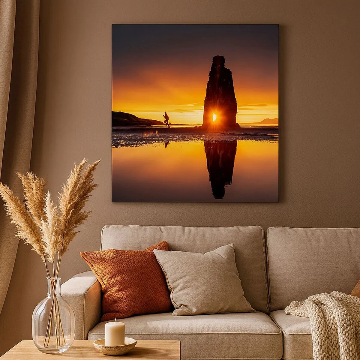 Obraz na plátně - Pouze ty a příroda - 30x30 cm