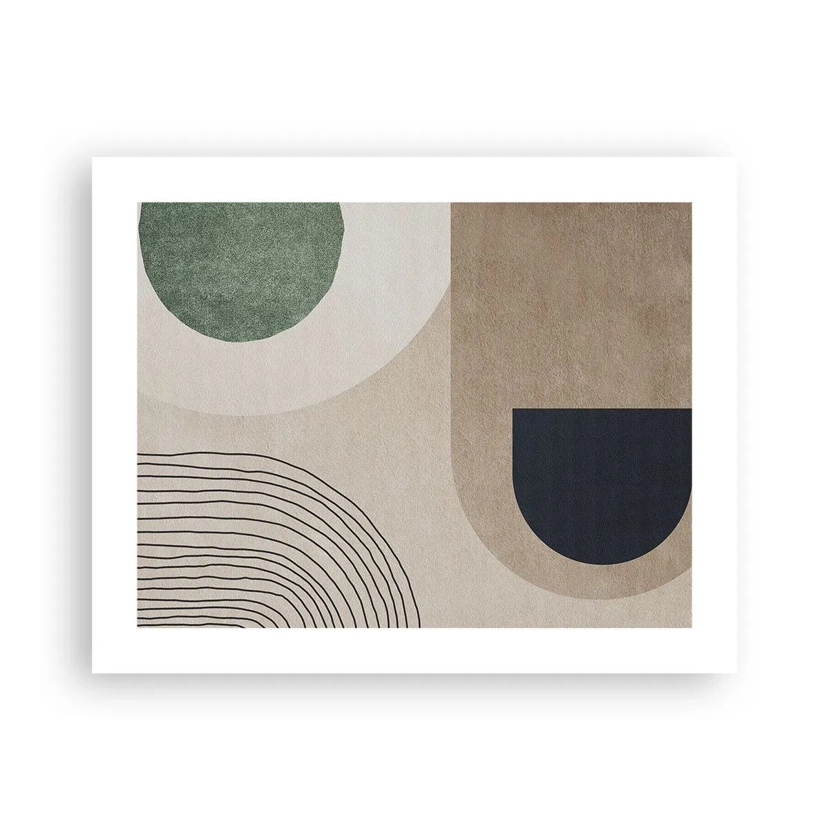 Plakát - Něžnost oválu - 50x40 cm