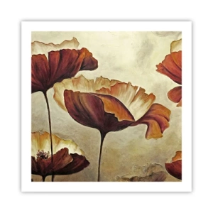 Plakát - Lán louky - 60x60 cm