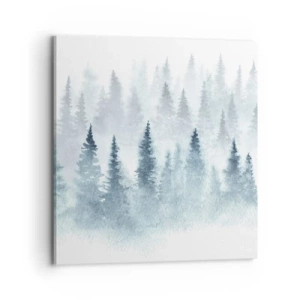 Obraz na plátně - Zahalené mlhou - 70x70 cm