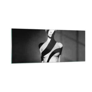 Obraz na skle - V záři i ve stínu - 100x40 cm