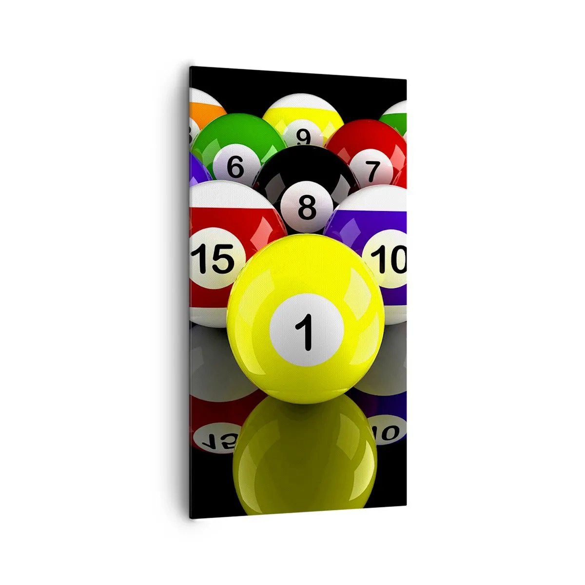 Obraz na plátně - Různé barvy hry - 65x120 cm