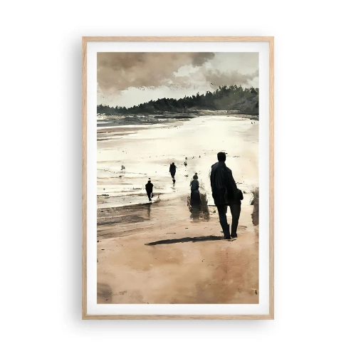 Plakát v rámu světlý dub - Vyvolaní - 61x91 cm