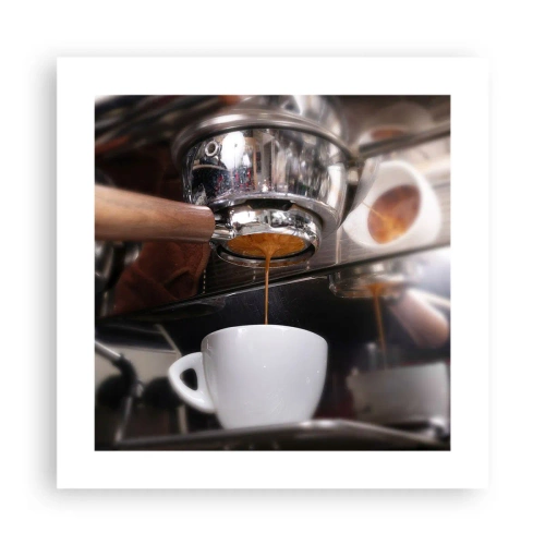 Plakát - Dobrá chvíle dne - 40x40 cm