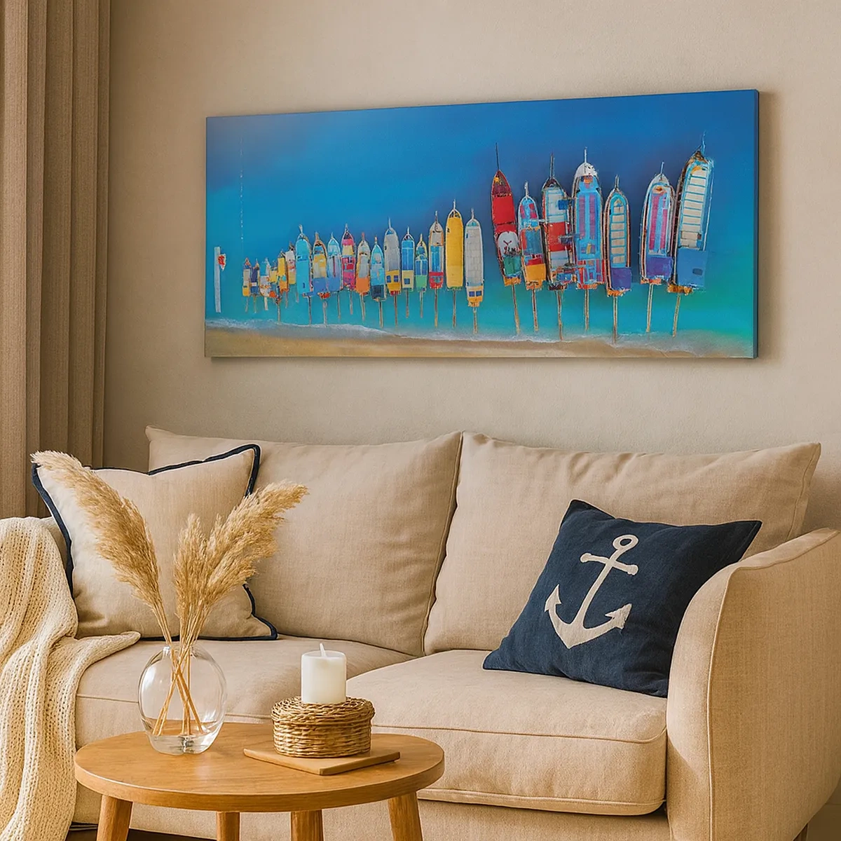 Obraz na plátně - Z ptačí perspektivy - 30x30 cm