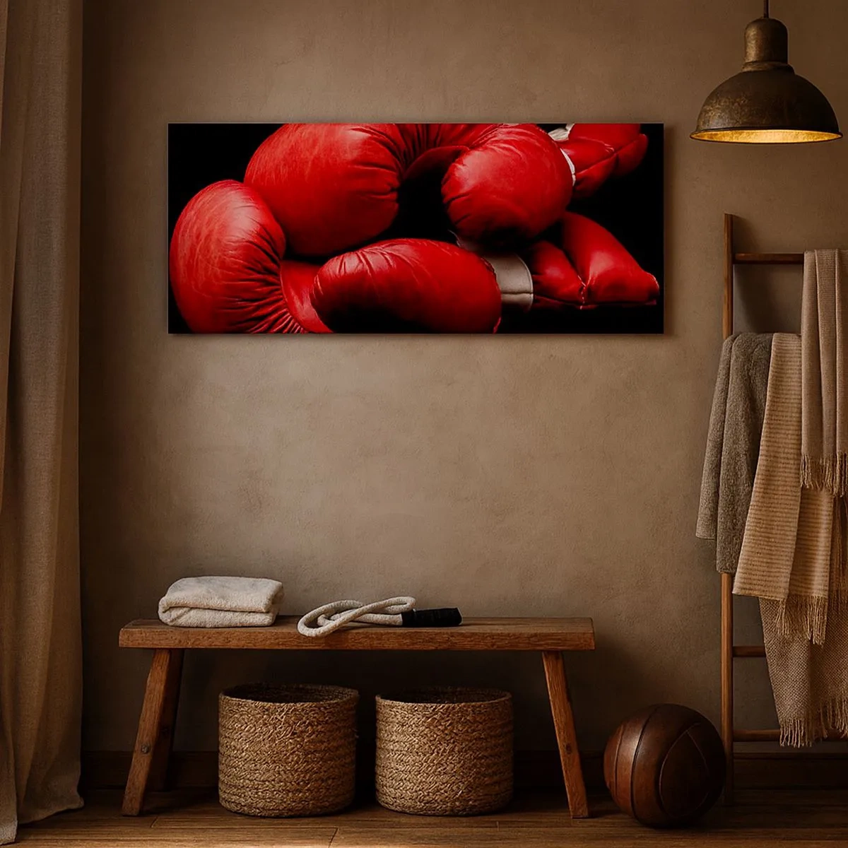 Obraz na plátně - Emoce války za námi - 100x40 cm