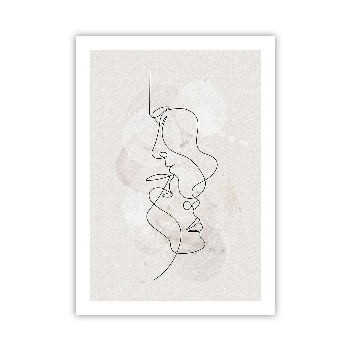 Plakát - Zamotaní v objetí - 50x70 cm