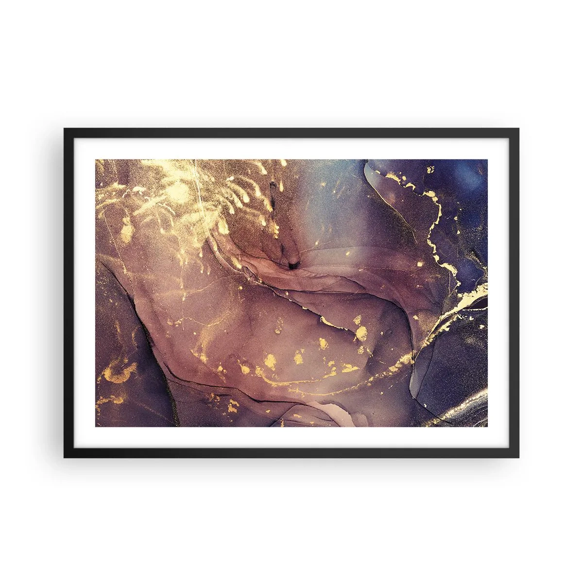 Plakát v černém rámu - Hmota a duch - 70x50 cm