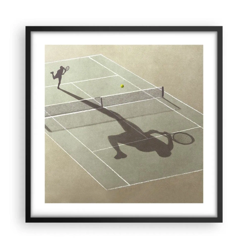 Plakát v černém rámu - Dobývání sama sebe - 50x50 cm