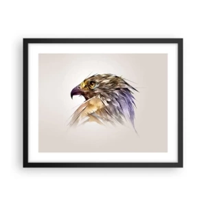 Plakát v černém rámu - Portrét bojovníka - 50x40 cm