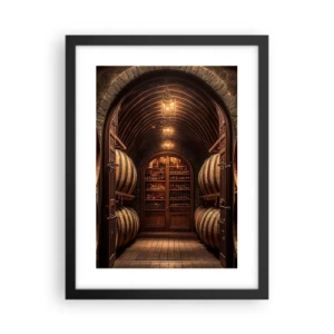 Plakát v černém rámu - Nádherný sklep - 30x40 cm