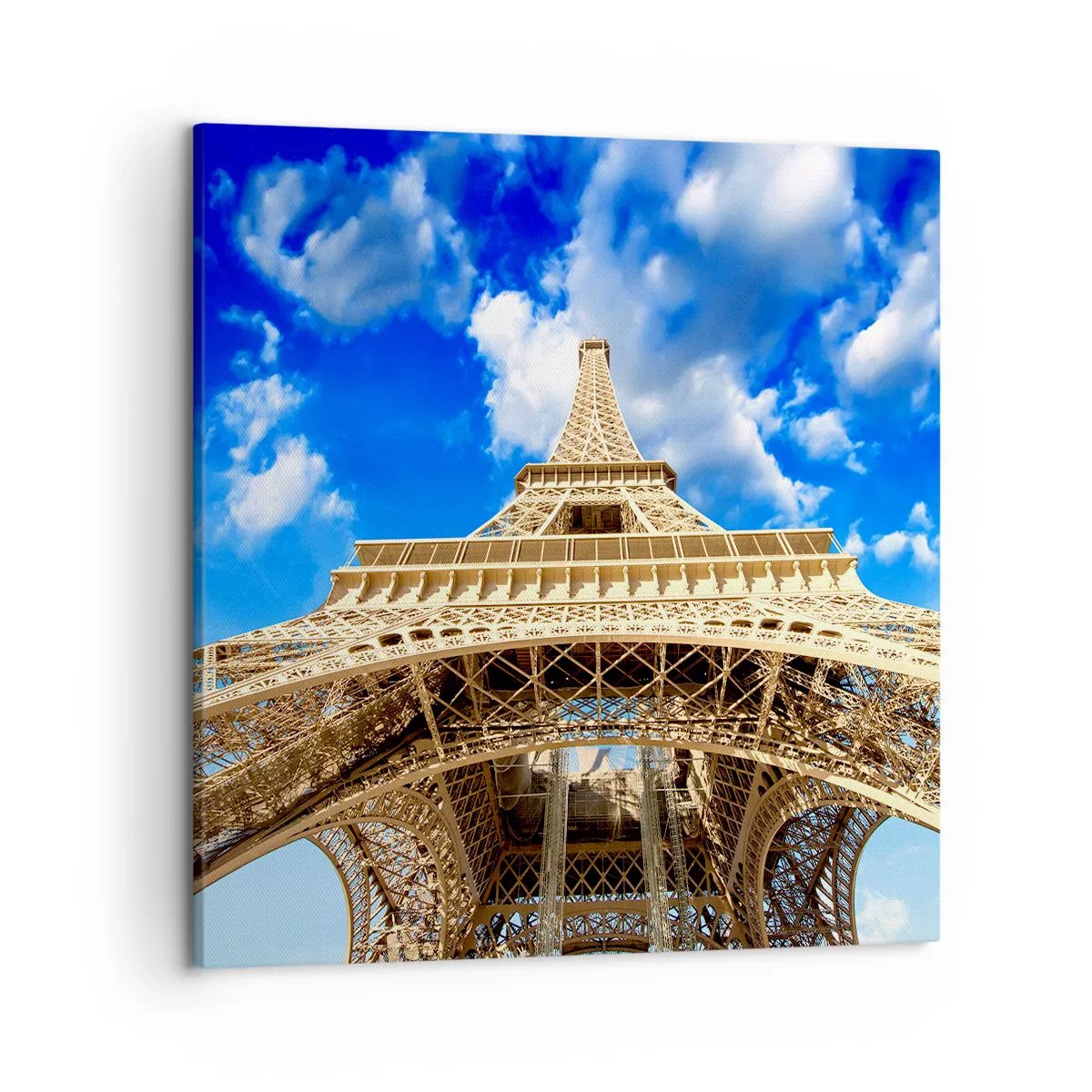 Obraz na plátně - Dosáhnout na oblohu a mraky - 50x50 cm